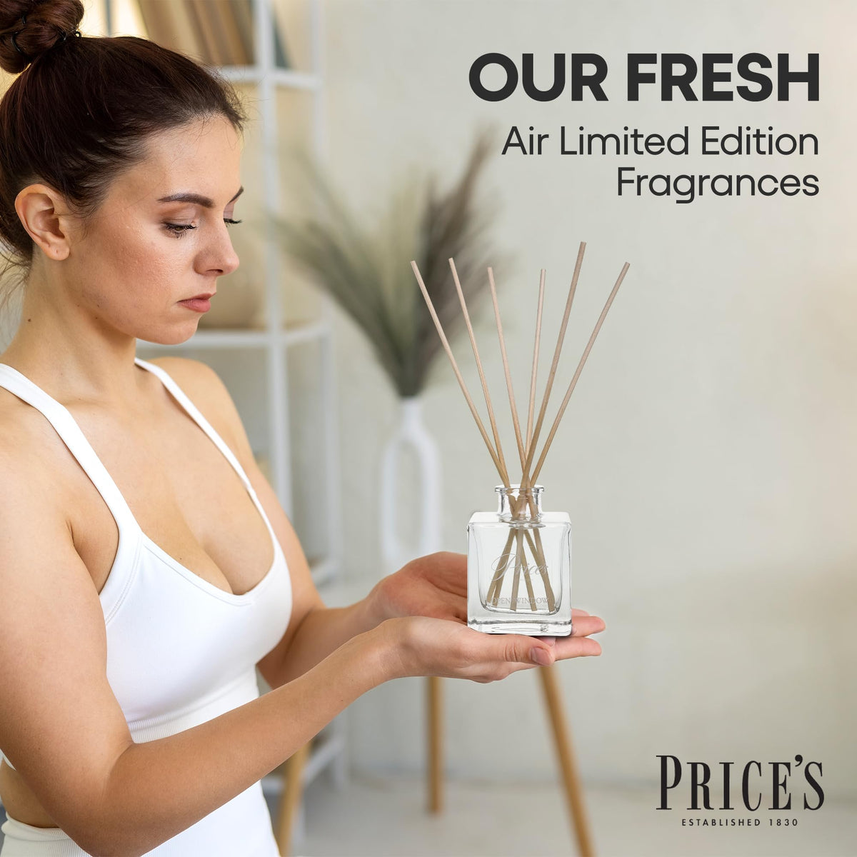 Price's Candles Open Window Reed Diffuser Refill | Long-Lasting Home Fragrance