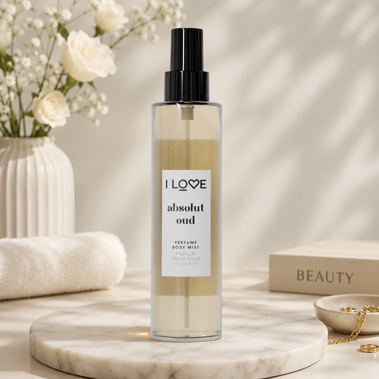 I Love Perfume Body Mist Absolut Oud 200ml Parfum Spray - Strong Fragrance
