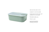 Mepal EasyClip Food Container 1500ml Airtight and Leakproof - Nordic Green Sage