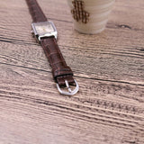 Casio Women's Watch LTP-V007L-9BUDF Gold Dial With Brown Leather Strap