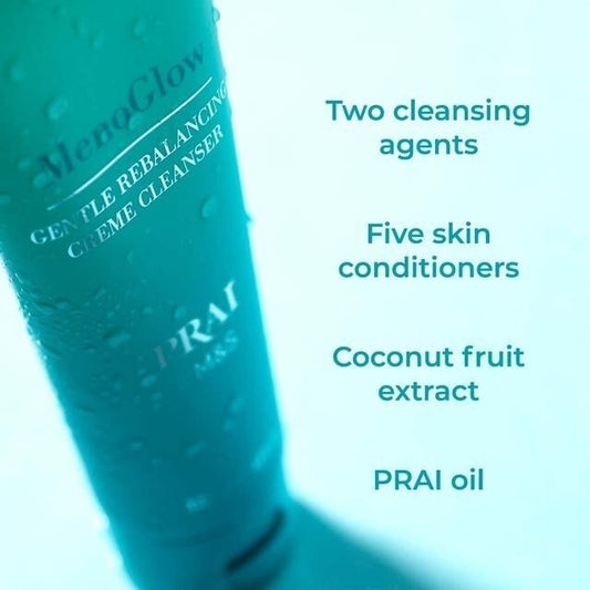PRAI Beauty MenoGlow Gentle Rebalancing Creme Cleanser - 120ml