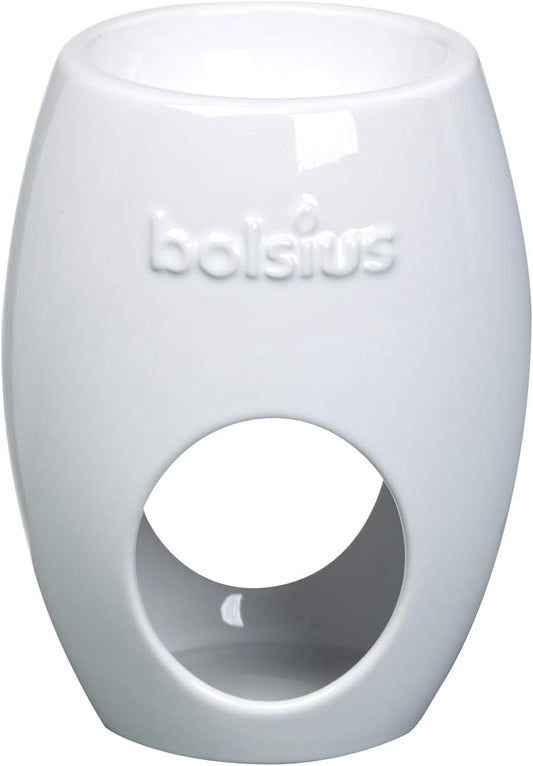 Bolsius Oil Burner Ceramic Wax Melt Warmer Tea Light - 2 Pack