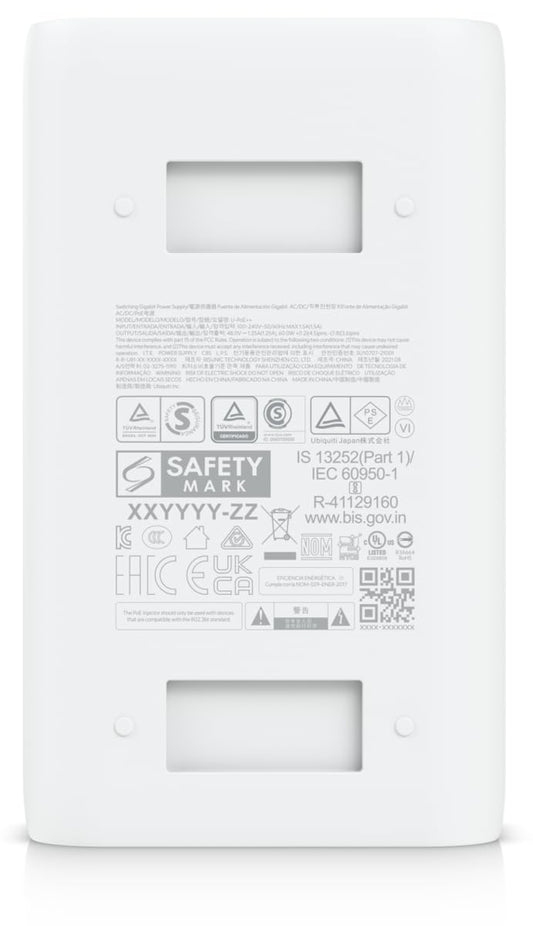 Ubiquiti U-PoE++ Adapter 60W Ethernet Network Power