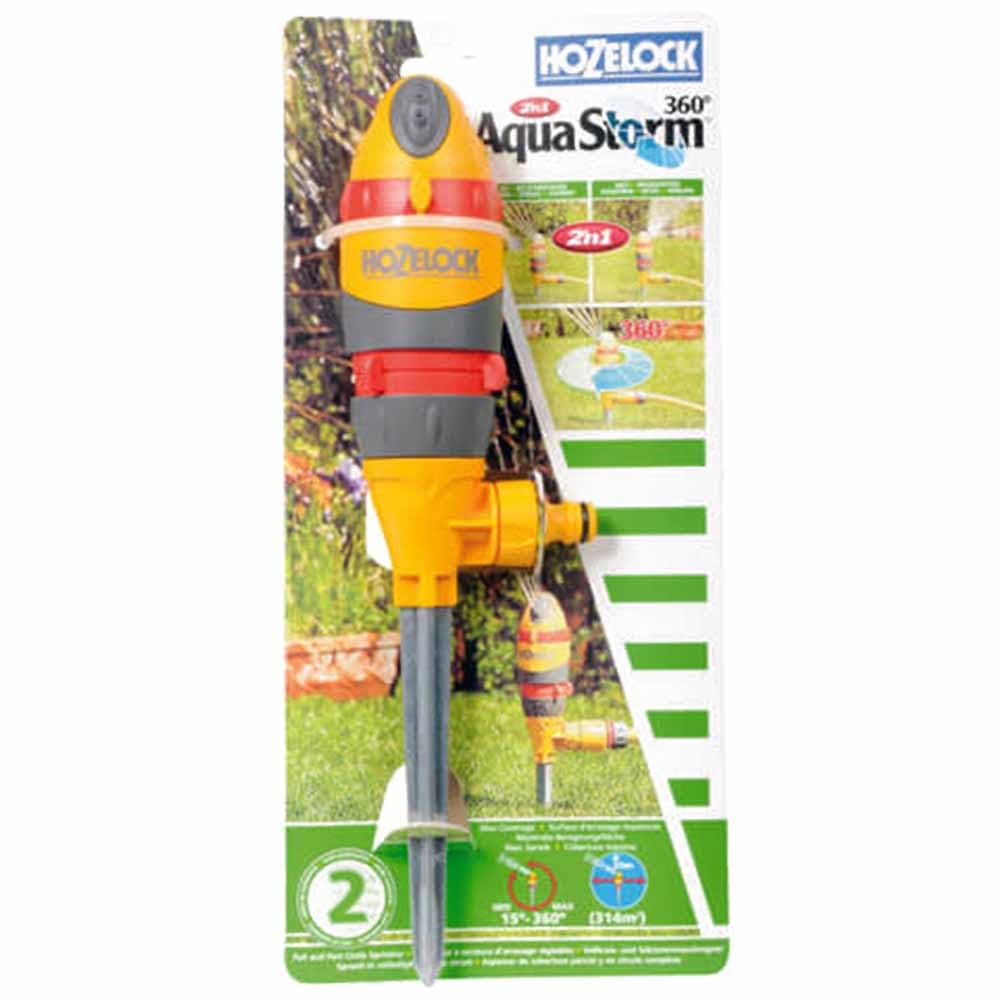 Hozelock Rotating Sprinkler - 314m² Coverage, 20m Radius