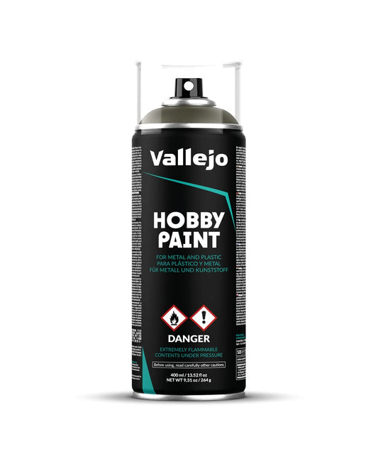 Vallejo Russian Green 400ml Spray Hobby Paint