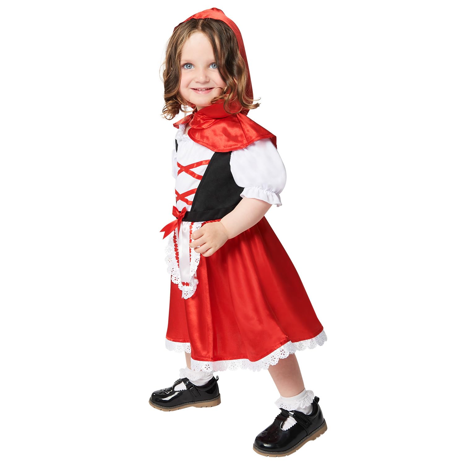 Amscan Girls Red Riding Hood Fancy Dress Costume 8-10 Years