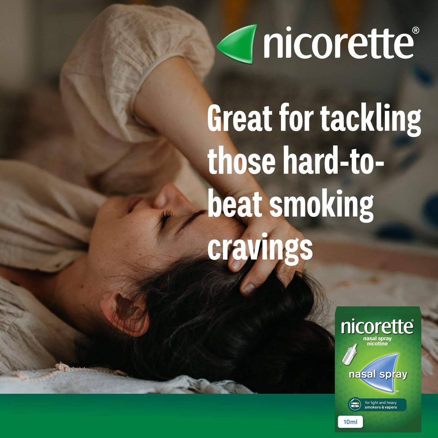 Nicorette Nasal Spray 1x 10ml - Fast-Acting Nicotine Relief
