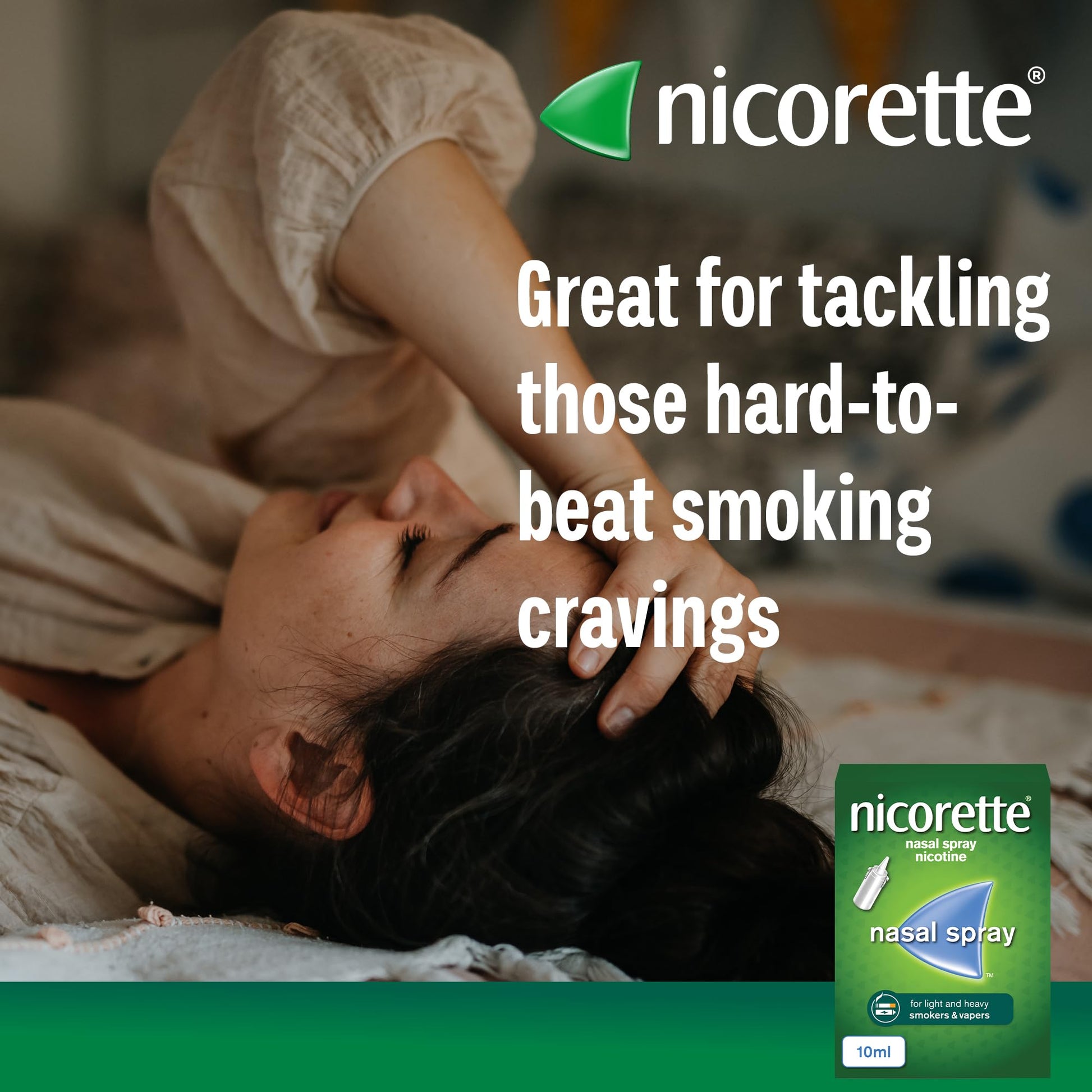 Nicorette Nasal Spray 1x 10ml - Fast-Acting Nicotine Relief