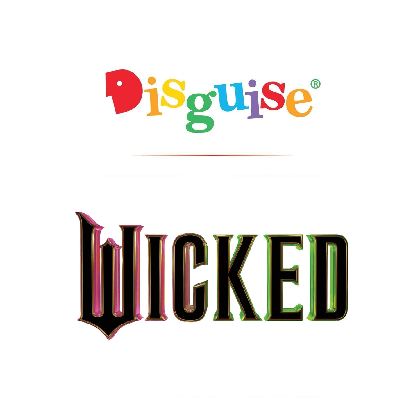 Disguise Wicked Glinda Deluxe Official Movie Costume Outfit Women Size Small
