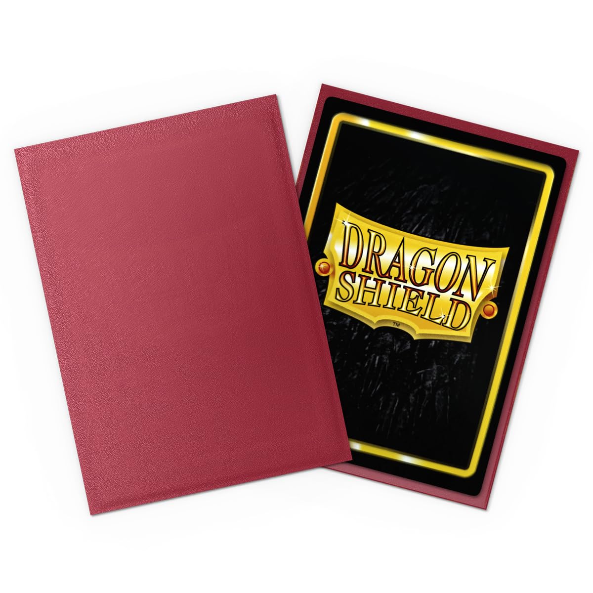 Dragon Shield Matte Blood Red Sleeves 100CT - Card Protection