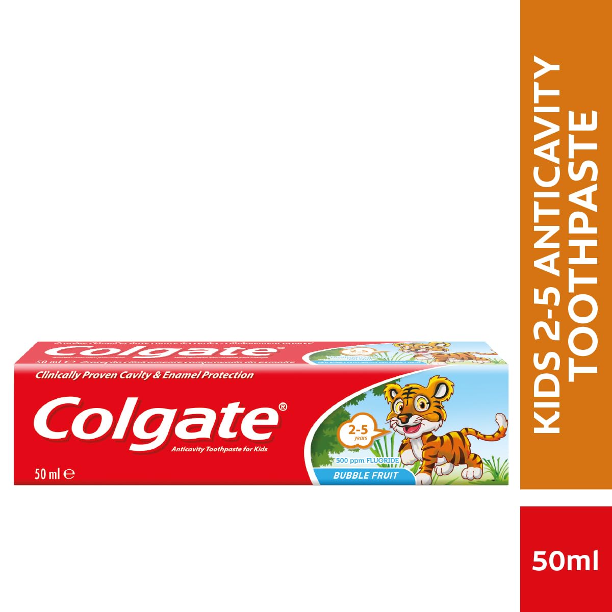 Colgate Bubble Fruit Kids Toothpaste 50ml - 2 to 5 Years