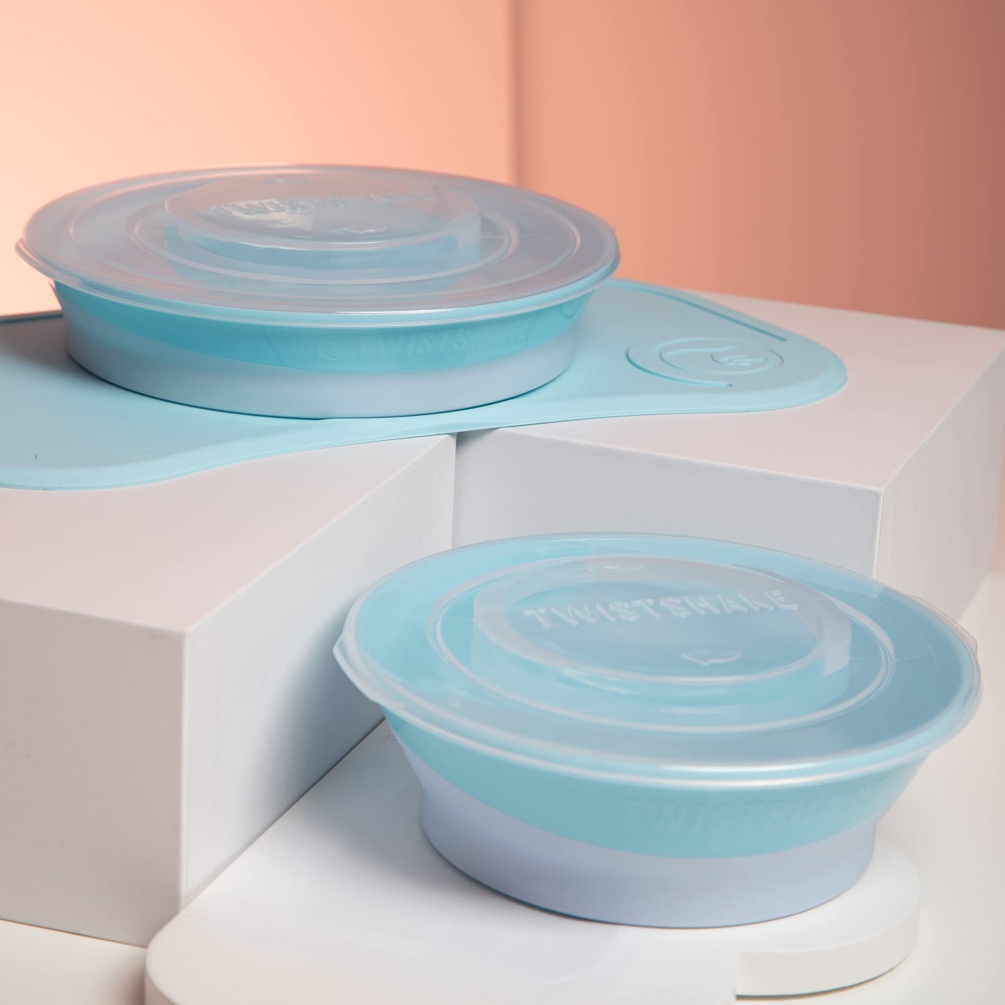 Twistshake Baby Tableware Set with Suction Bowl & Placemat