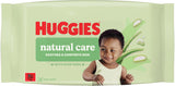 Huggies Natural Care Baby Wipes - 50 x 48 Pack (2400 Total Wipes), Plastic Free, Hypoallergenic