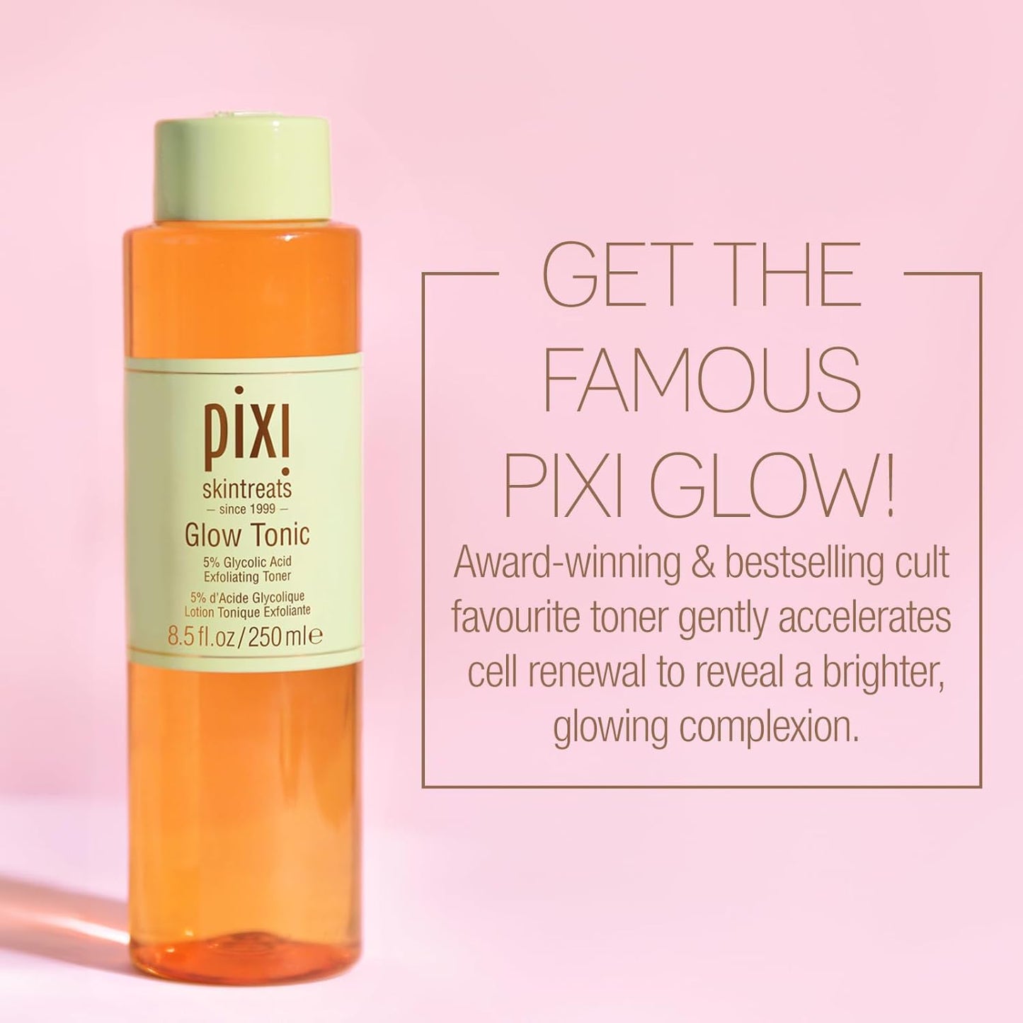 Pixi Glow Tonic - Gentle Exfoliator for Radiant Skin