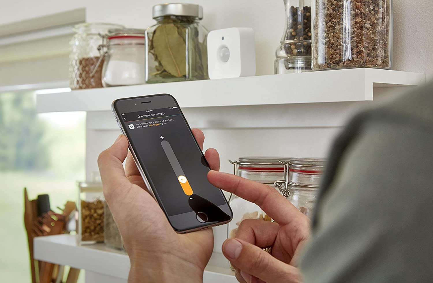Philips Hue Indoor Motion Sensor for Smart Lighting