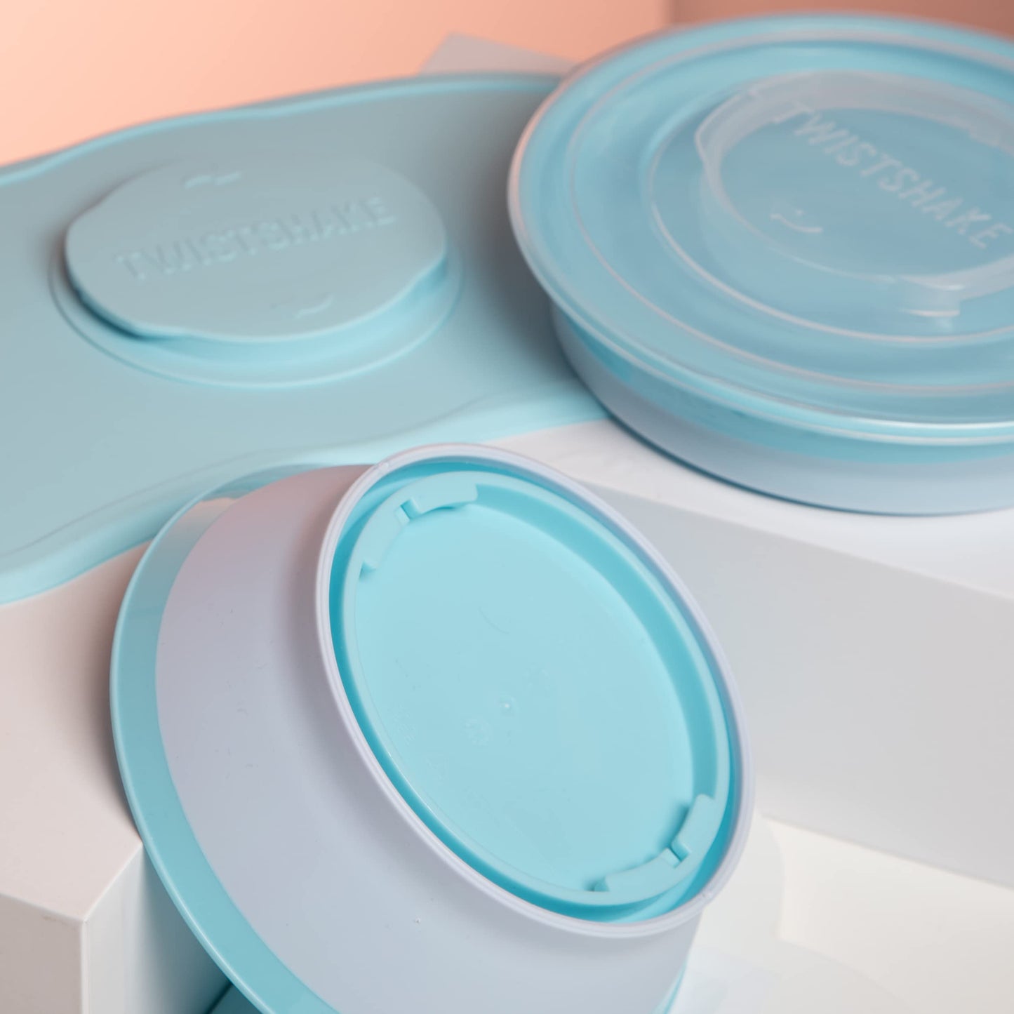 Twistshake Baby Tableware Set with Suction Bowl & Placemat