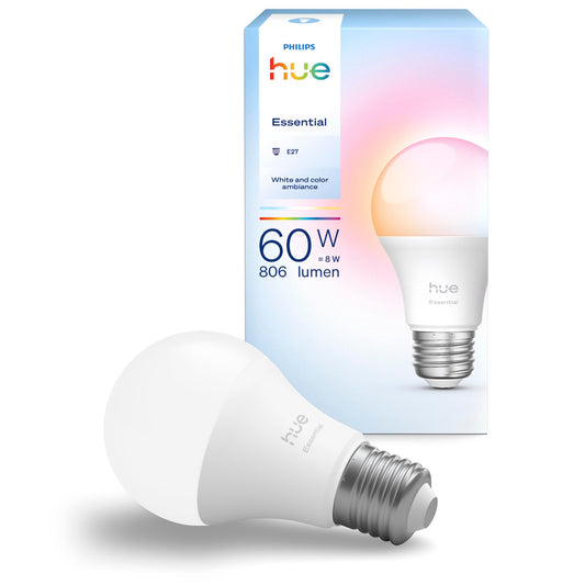 Philips Hue Essential Smart LED Bulb White & Color