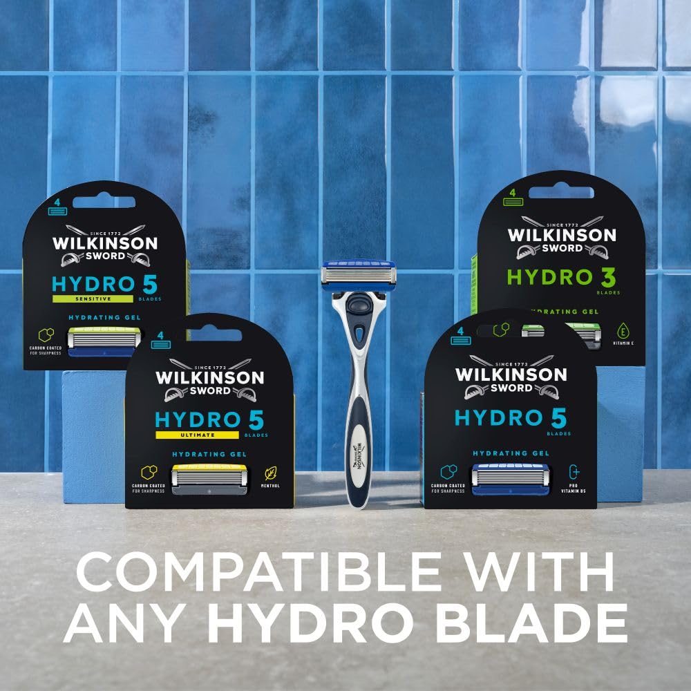 Wilkinson Sword Hydro 5 Razor Blades - 4 Pack Refills