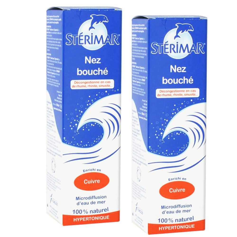 Stérimar Blocked Nose Nasal Spray 2 x 100ml Relief