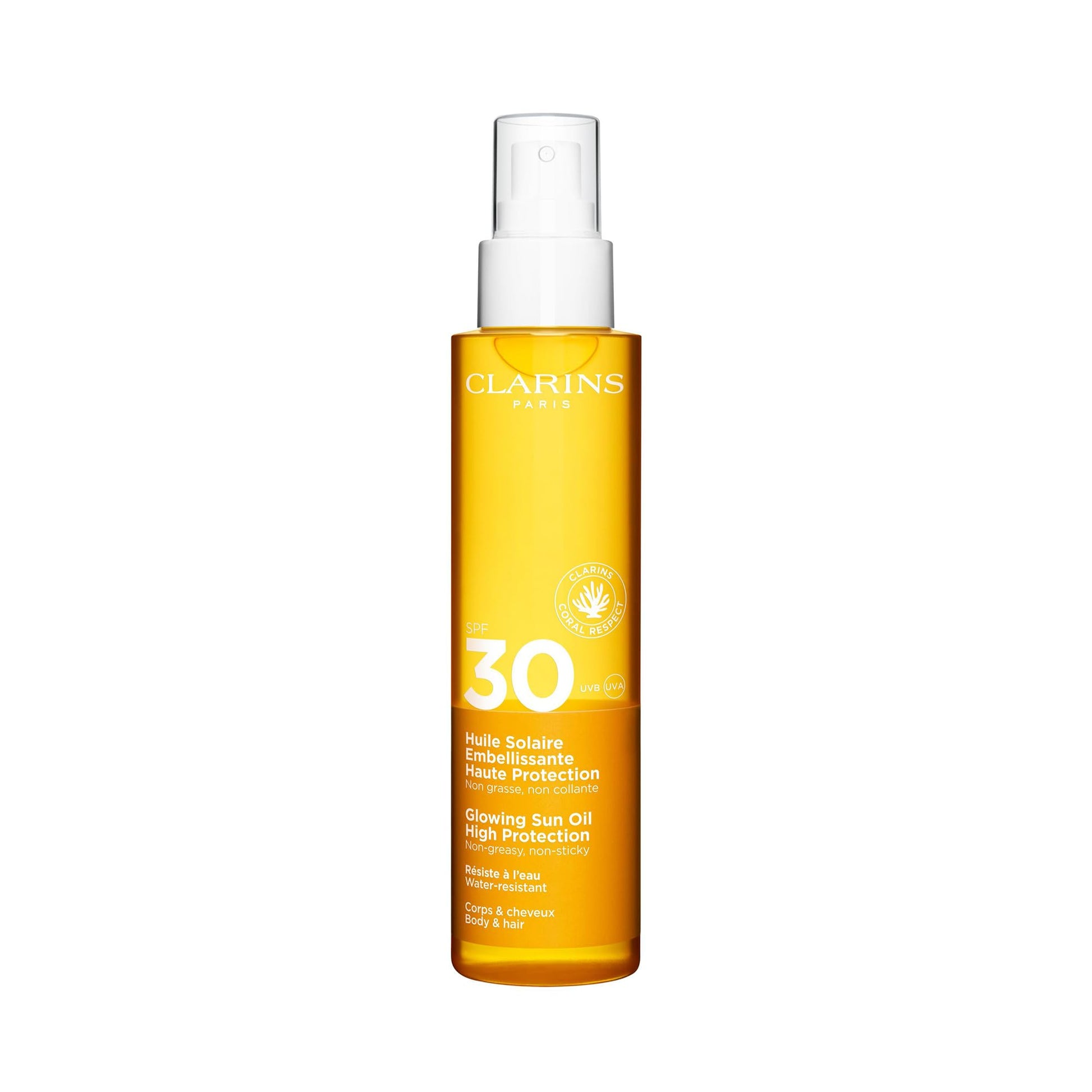 Clarins Glowing Sun Oil SPF30 - Broad Spectrum UV Protection