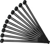 Soft Rubber Head Beaters 10 Pairs Secure Plastic Handle, Xylophones, Chime Bar, Musical Instruments