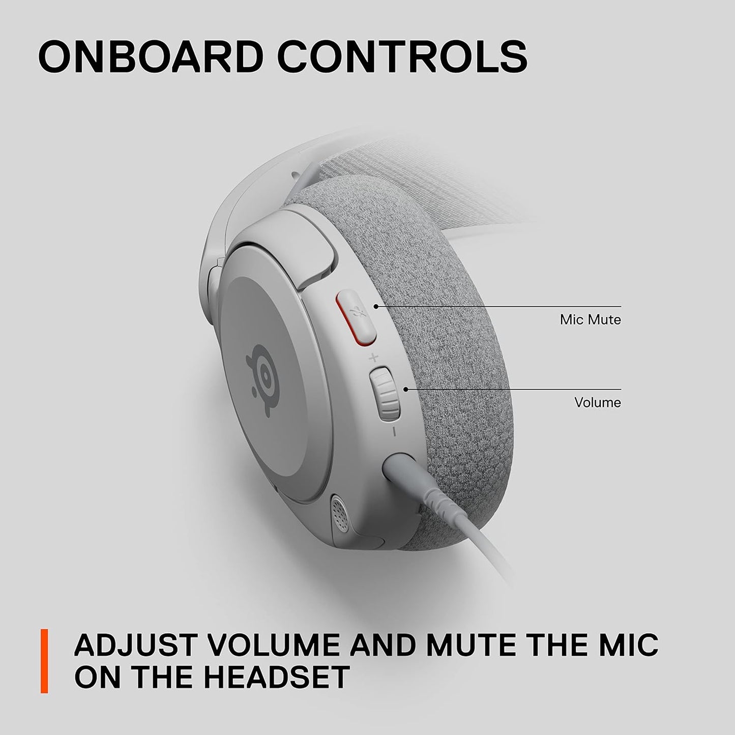 SteelSeries Arctis Nova 1 Gaming Headset - White