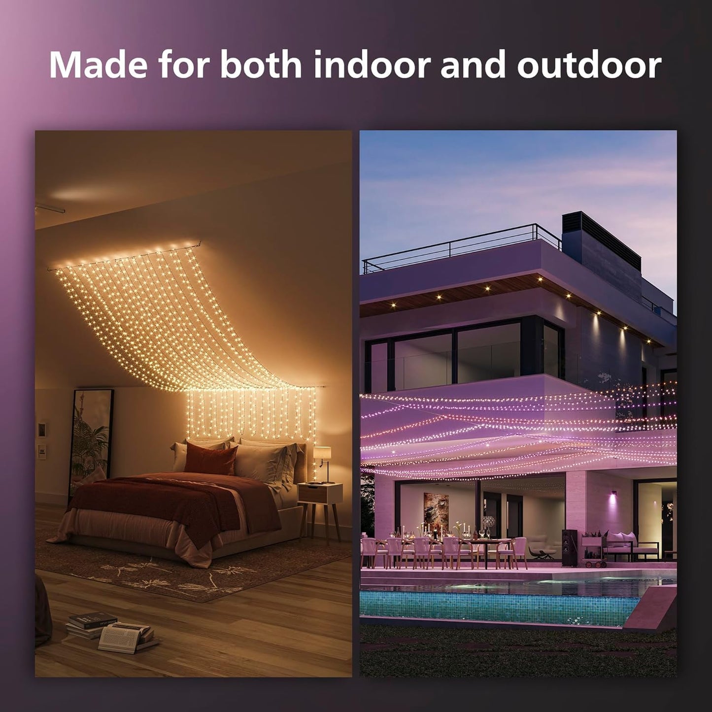 Philips Hue Festavia 40m LED Smart String Lights
