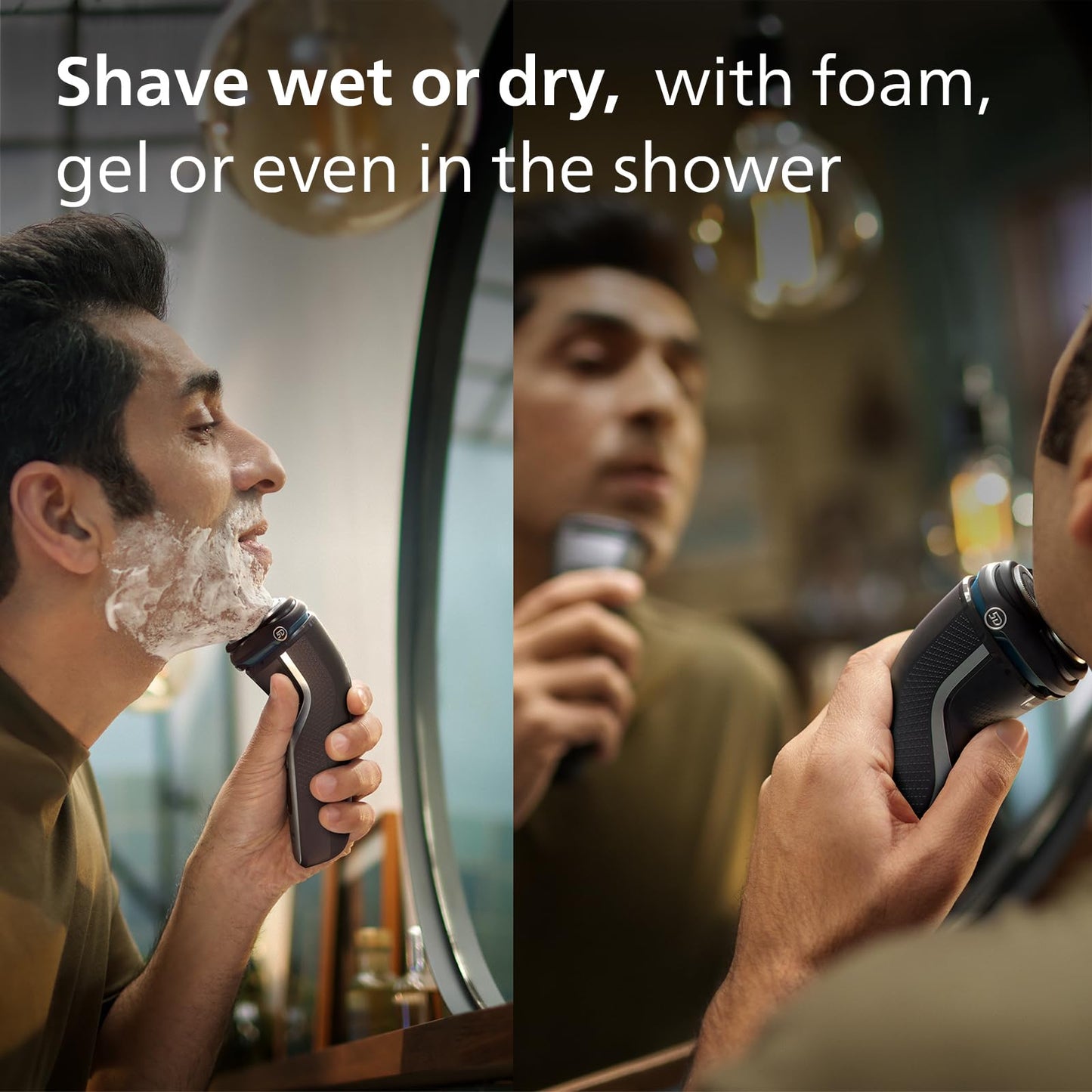 Philips Series 3000 Electric Shaver for Men - Wet & Dry