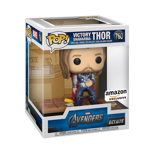 Funko POP Deluxe Marvel Thor with Shawarma Vinyl Figure
