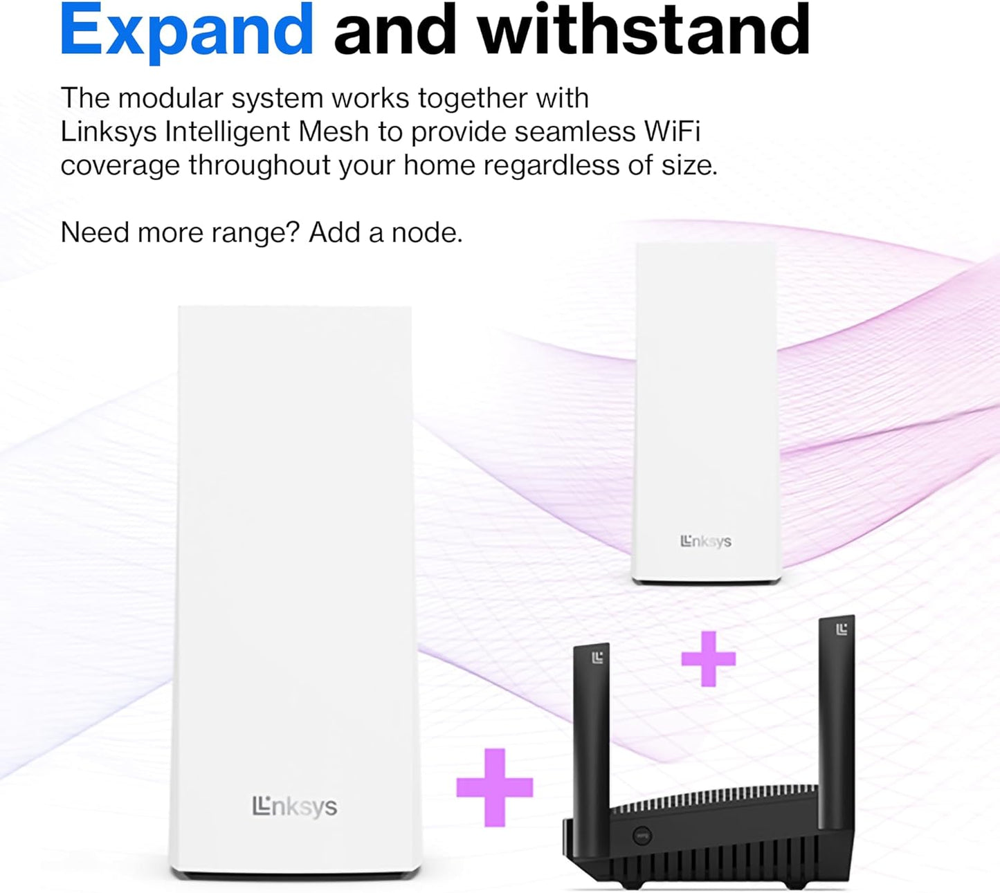 Linksys Velop MX8400 Tri-Band Whole Home Mesh WiFi 6 System