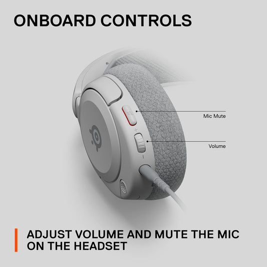 SteelSeries Arctis Nova 1 Gaming Headset - White