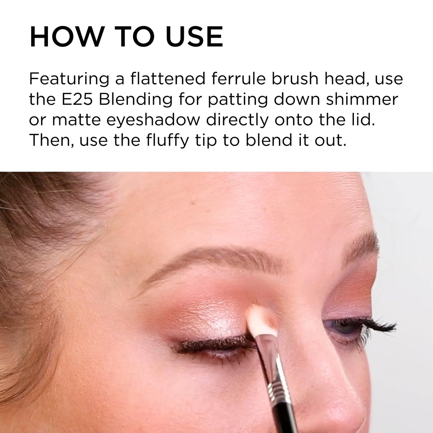 Sigma Beauty Blending Brush with Antimicrobial Synthetic Fibers