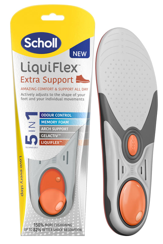 Dr. Scholl's LiquiFlex Extra Support Women's Insoles UK 3.5-7.5