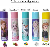 Frozen Lip Balm Set - 5 Tropical Flavors & Hydrating Care