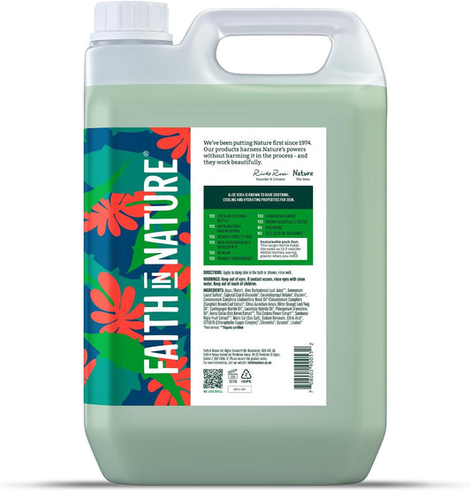 Faith In Nature Natural Aloe Vera Body Wash - 5L