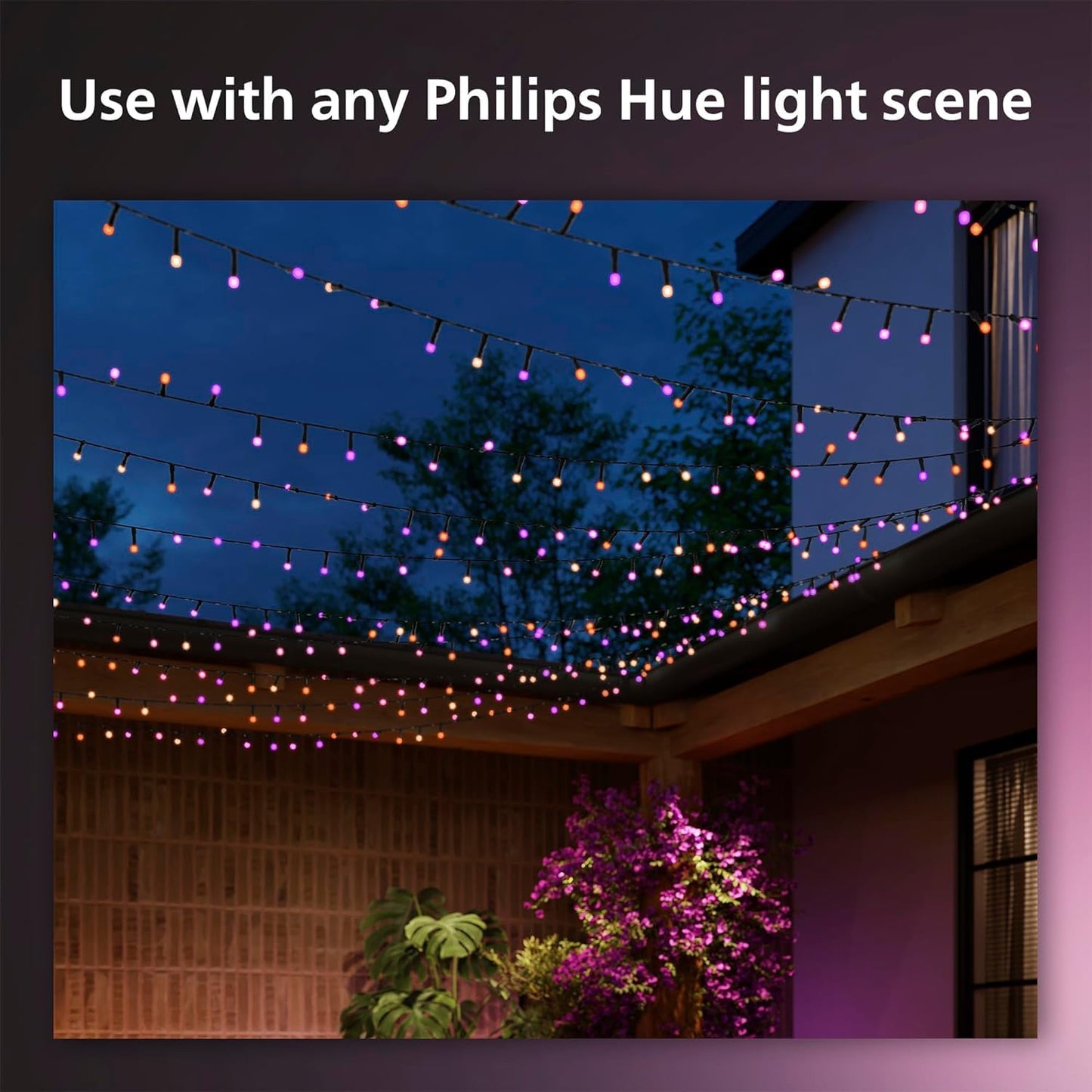 Philips Hue Festavia 40m LED Smart String Lights