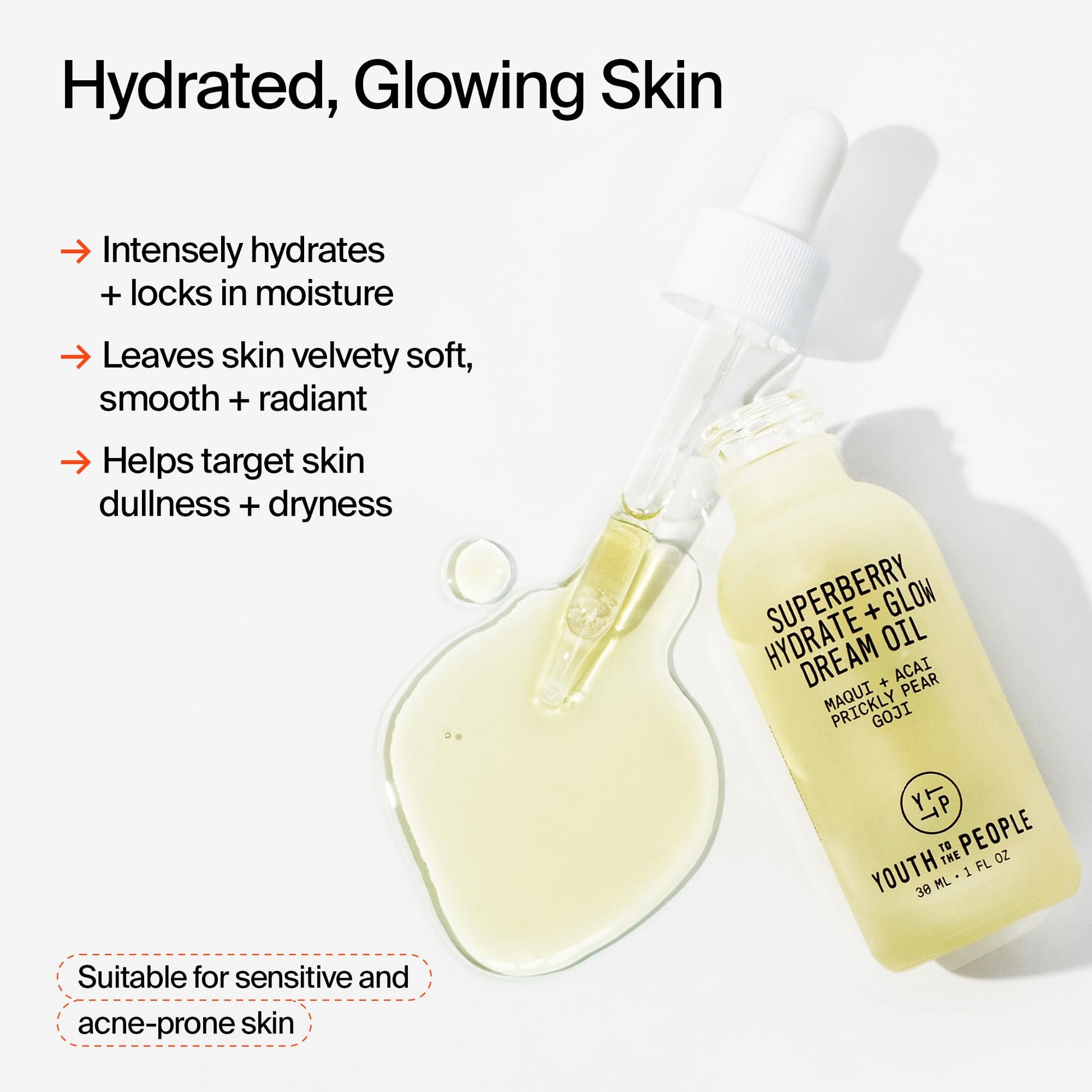 Youth To The People Superberry Glow Facial Oil - Hydrate