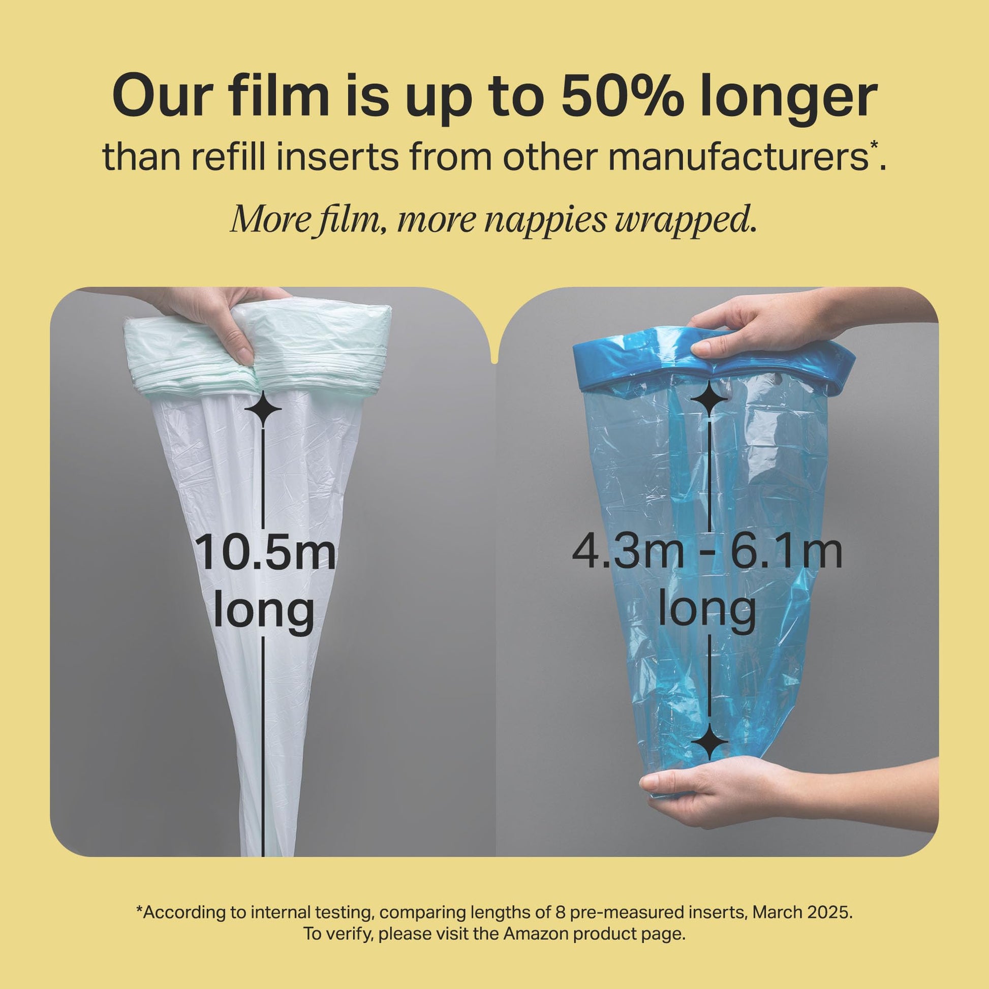 Tommee Tippee Twist & Click Nappy Bin Refill Cassette Pack