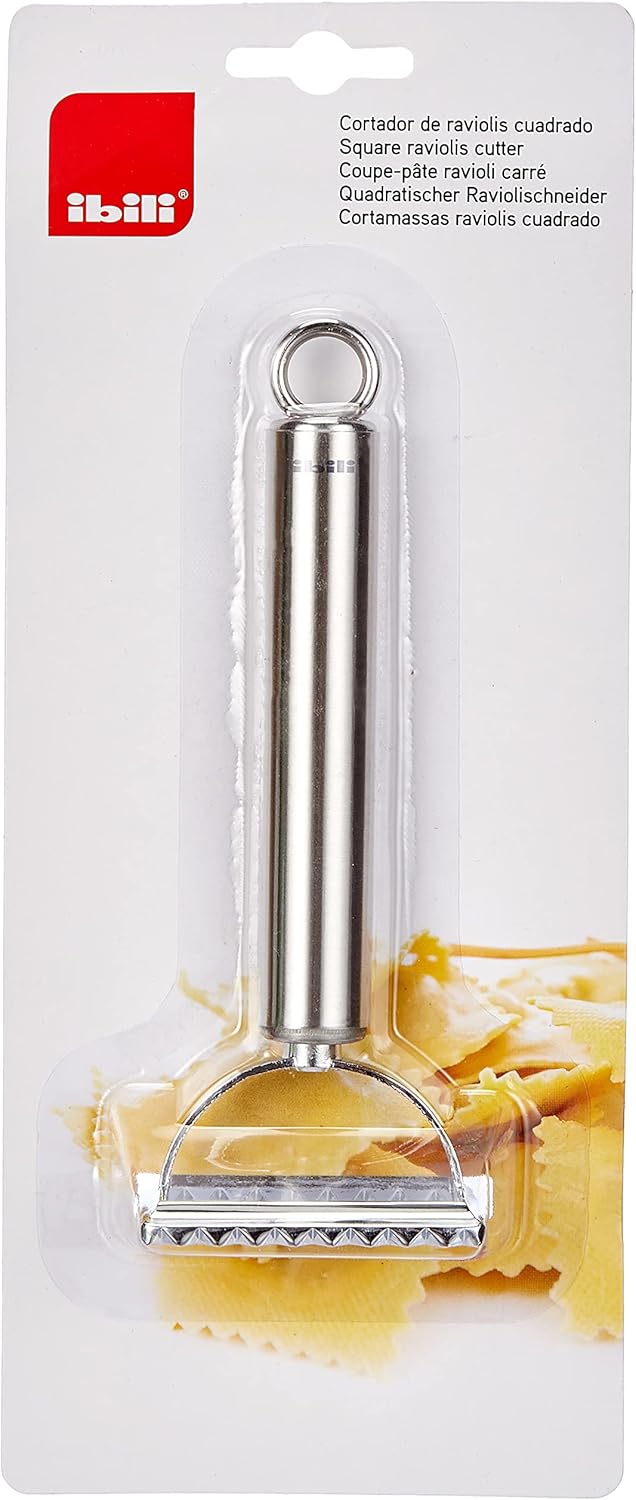 Ibili Square Stainless Steel Ravioli Cutter Premium Kitchen Utensil