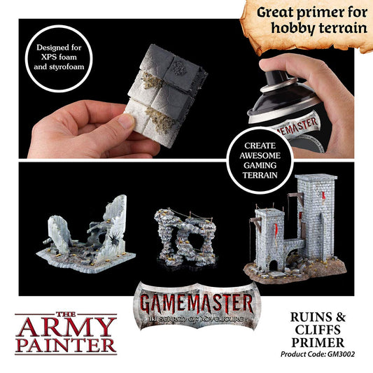 Army Painter GameMaster Terrain Primer Ruins & Cliffs 300ml