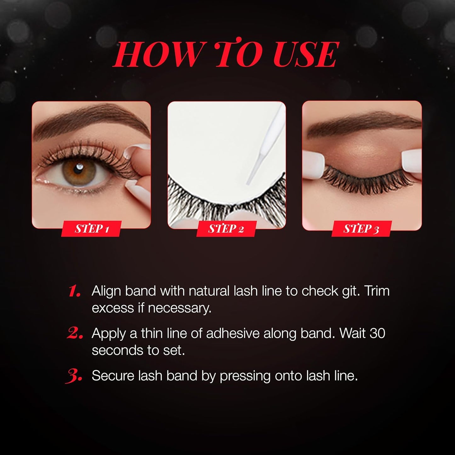 Ardell Demi Wispies False Eyelashes - 6 Pairs Multipack