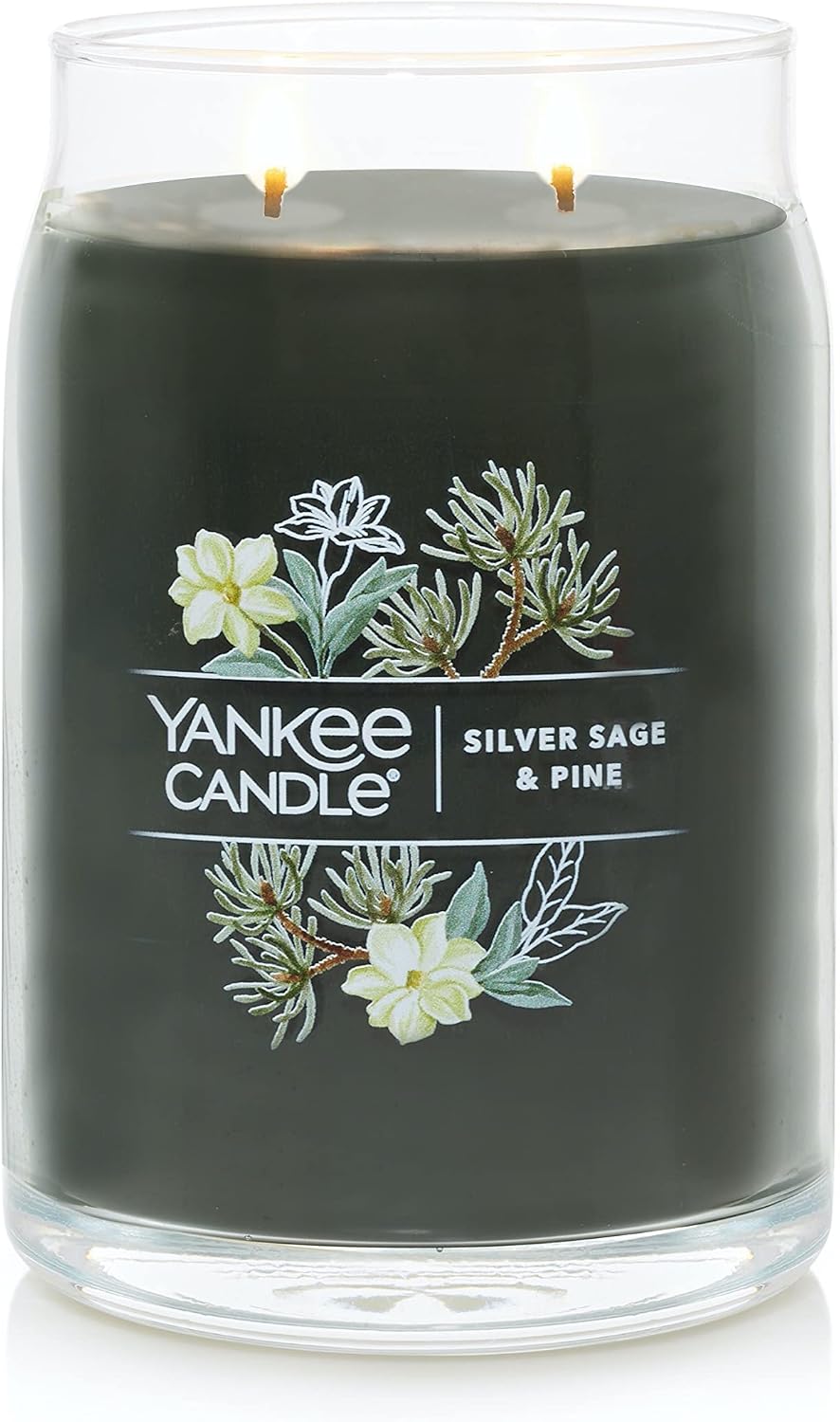 Yankee Candle Signature Large Scented Jar Candle - Silver Sage & Pine