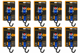 Kerbl Automatic Lashing Strap with Winding Function 1.8m, 25mm up-to 600kg x10 Pack
