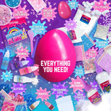 GirlZone Unicorn Egg Sparkly Slime Kit for Kids