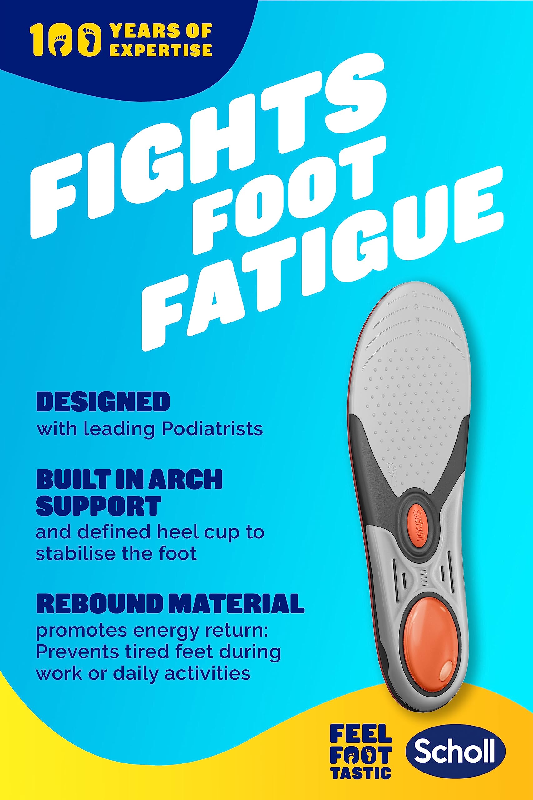 Dr. Scholl's LiquiFlex Extra Support Women's Insoles UK 3.5-7.5
