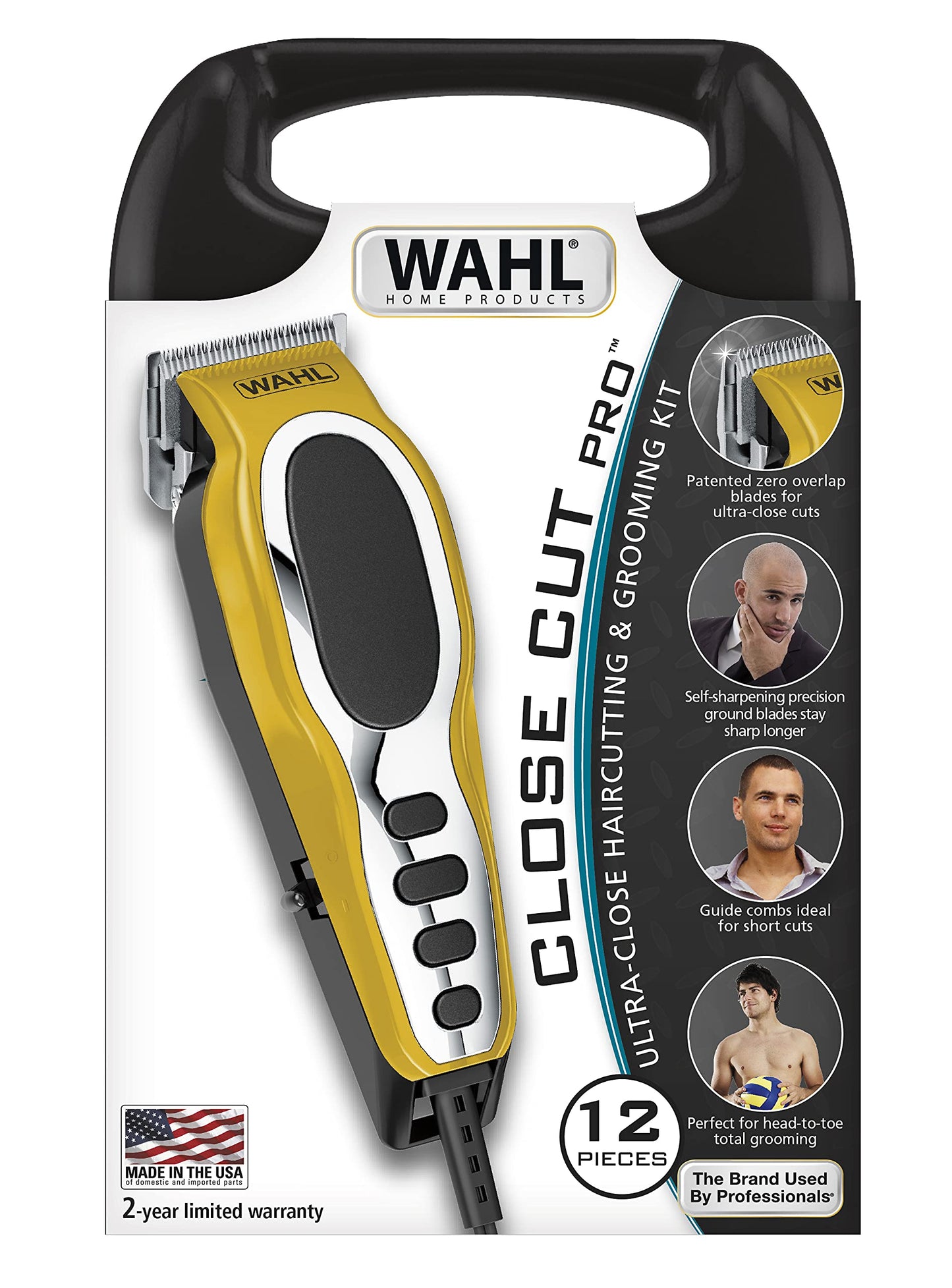 Wahl Close Cut Pro 12-Piece Hair & Beard Trimmer Set