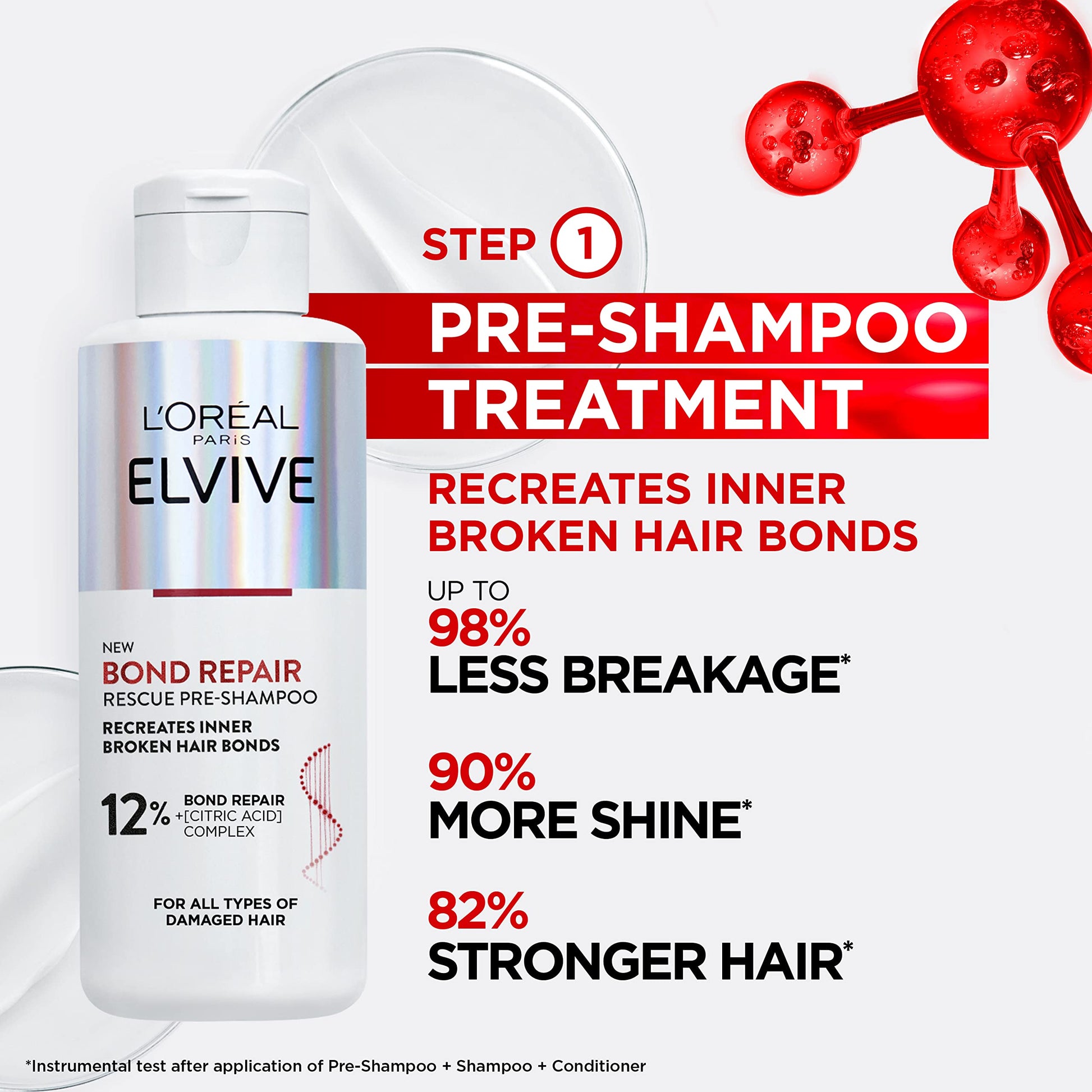 L'Oréal Elvive Bond Repair Pre-Shampoo 200ml Treatment