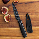 Mercer Culinary Non-Stick Paring Knife 4 Inch Black 1 Pack