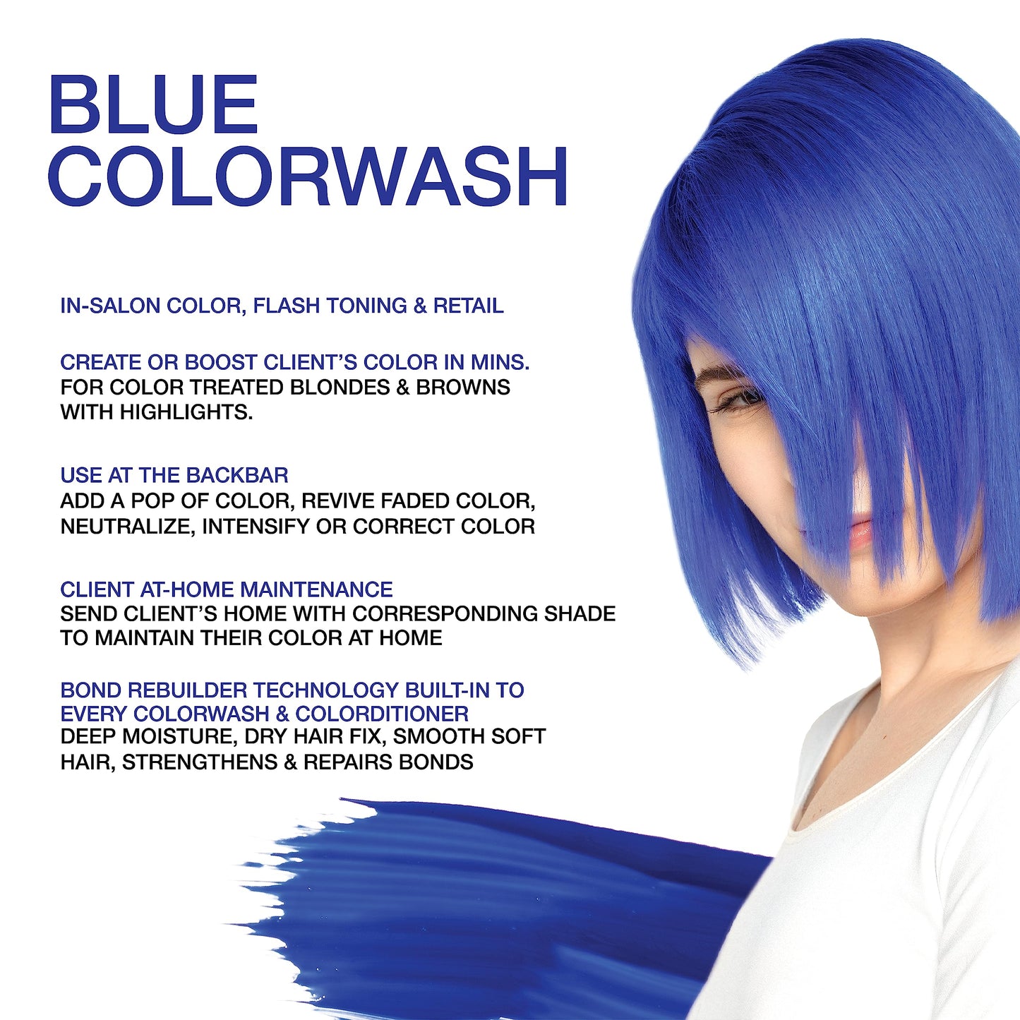 Celeb Luxury Semi Permanent Extreme Blue Colorwash Shampoo