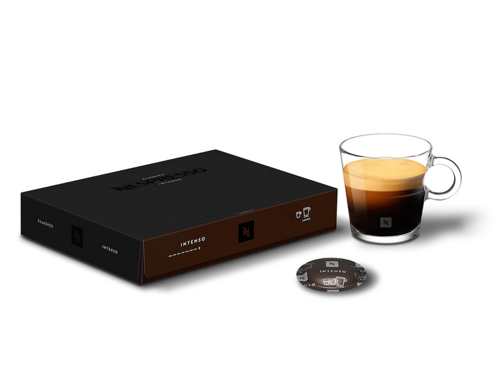 Nespresso Intenso Coffee Capsules - 50 Pods